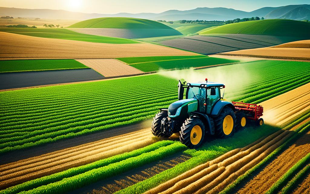 evolução da agricultura global